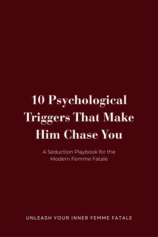 10 Psychological Triggers That Make Him Chase You